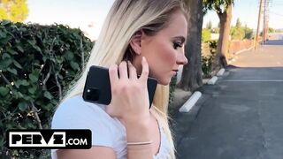 Stranded Riley Star Gets Double Teamed After Roadside Rescue by 2 Strangers