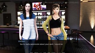 Floozy days of summer: sexually excited and nerdy hotty into a night club-Ep3