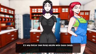 Dawn of Malice: stepmom talks bawdy during the time that riding her stepson's large dick ep 36