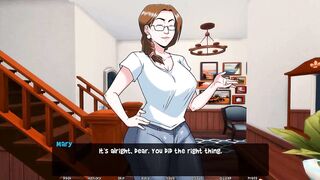 Dawn of Malice: stepmom talks bawdy during the time that riding her stepson's large dick ep 36