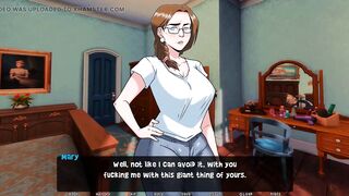 Dawn of Malice: stepmom talks bawdy during the time that riding her stepson's large dick ep 36