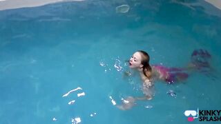 Captive Mermaid Teases U in the Pool