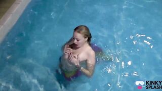 Captive Mermaid Teases U in the Pool