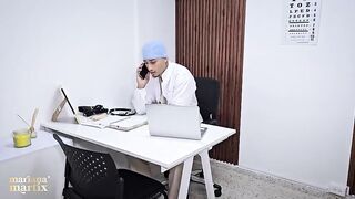 Mariana's Anatomy Chapter V: Dr. Martix Takes Her Doctor's Weenie in His Office - Mariana Martix & Milan Rodriguez
