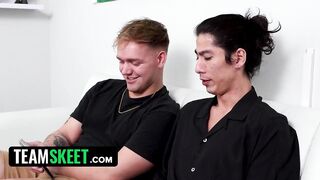 Lewd Playgirl Sky Wonderland Takes 2 Loads Unfathomable Inside in Double Creampie