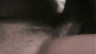 Lewd ebony man screws a ebony bitch hard after getting a blowie