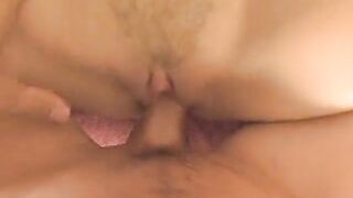 Hot little brunette hair at the beach lures the camera stud home for POV screw