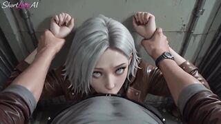 Grace Ashcroft Sneaks U Into Alley for Coarse Public Sex POV - AI GENERATED