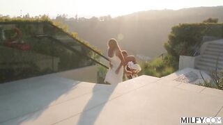 MILFY Wicked Golden-haired mother I'd like to fuck Kate Dalia Has to Sneak Her Male Toy Out Of The Abode When Hubby Comes Home Early