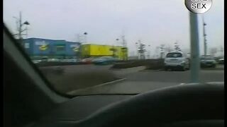 Corpulent mother I'd like to fuck wench satisfy her vagina in car