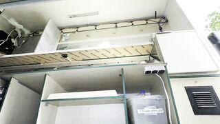 This hot gal truly needs some cash so I gave her some work for additional money - voyeur upskirt pov