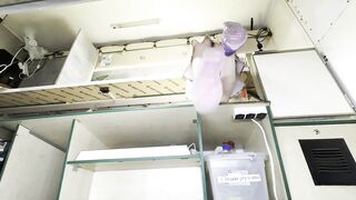 This hot gal truly needs some cash so I gave her some work for additional money - voyeur upskirt pov