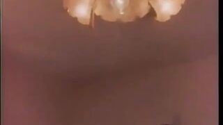 Older Brunette hair Gets Curly Twat Banged