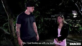 Heartbroken Cutie Picked Up In A Park