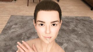 Youthful Small T-girl Beauty Sucking Max Jock