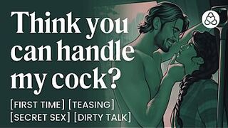 Secret Bang with Your Rival During a Storm – Coarse Riding, Indecent Talk & 1st Time Sex - Porn Erotic Story for Honeys