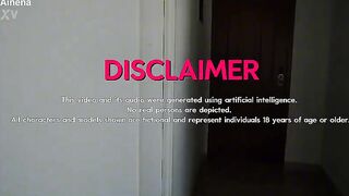 Youthful Stepdaughter Screwing with Her Widowed Stepdad to Comfort Him "AI Generated"