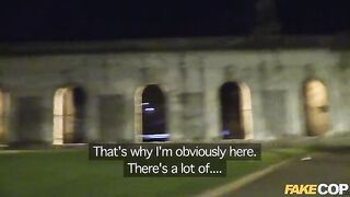 Fake Cop - Hot Blond mother I'd like to fuck screwed by British Uniformed cop