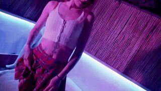 This slender charming cutie with Little bazookas is broken in 2 by the massive weenie of this muslim hunk