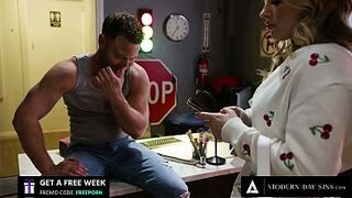 MODERN-DAY SINS - Immodest Mechanic Fucks Hawt Cheating Wife Anna Claire Clouds