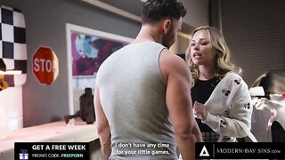 MODERN-DAY SINS - Immodest Mechanic Fucks Hawt Cheating Wife Anna Claire Clouds