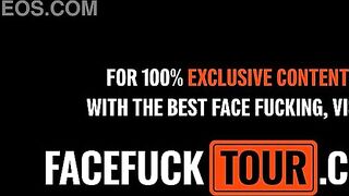 Breasty Venezuelan Slurps On Biggest Cock In Naughty Homemade Face Bang POV