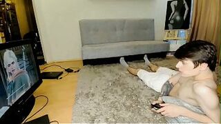 That whore merely let me play movie games; if I banged her, I'd do one as well as the other at the same time.