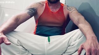 Marco Aldrete is a hot Mexican man in homo porn