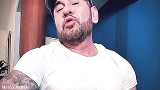 A heterosexual Mexican prostitute is abased for having a petite weenie and lets himself be filmed for a not many pesos.