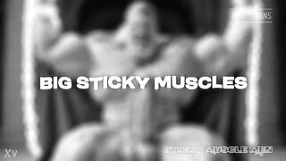 Sticky Muscle Studs Day 41 Preview, AI-Generated Muscle Lads, Large Knobs, Large Cum Loads
