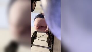 Morning Butt Stretch – Sex-toy Machine Slips Unfathomable In advance of I Head Out