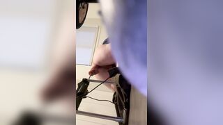 Morning Butt Stretch – Sex-toy Machine Slips Unfathomable In advance of I Head Out