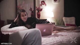 Stepsister entertains her stepbrother