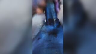 Have to See Large Ebony Wang Masturbation