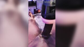 Have to See Large Ebony Wang Masturbation