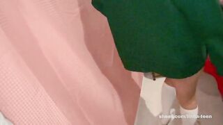 My stepsister looks for her school petticoat in her underclothes... AND WE END UP HAVING SEX!