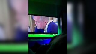 Couldn’t even behave for a second