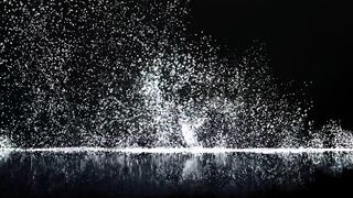 Brunette hair with Merry Tits Screws Her Boyfriend with Cum on Her Chest