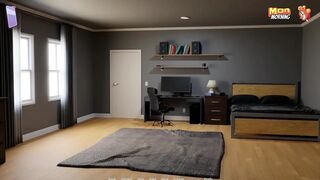 Crazy Adventure #13 Destroying a Excited Cougar's Plump Booty in Her Office