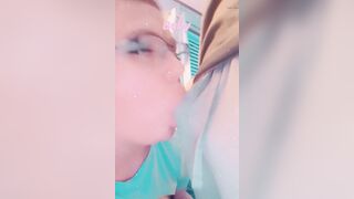 Taking episodes of me playing with his penis with my throat this is so much pleasure