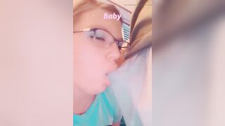 Taking episodes of me playing with his penis with my throat this is so much pleasure