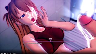 My Manga Dream - Banging Evangelion's Pink Vagina for the 1st Time