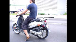 Sexy Brunette hair Gets Screwed Hard Outdoors and Boobs Cum-drenched