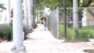 Sexy Brunette hair Gets Screwed Hard Outdoors and Boobs Cum-drenched