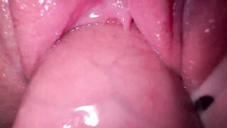 Stepbrother's wife squirting after climax, I drilled her constricted snatch