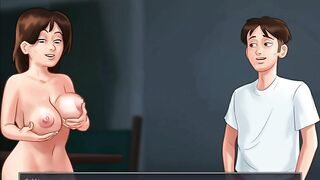 Masturbating Excited Step Mommy (Summetime Saga)