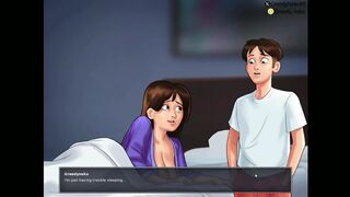 Sucking Step Mama's Breasts (Dubbed)