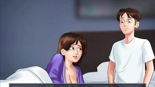 Sucking Step Mama's Breasts (Dubbed)