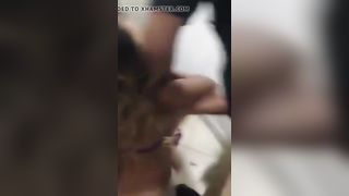 2 sluts caught eating pussy in a clubs bathroom