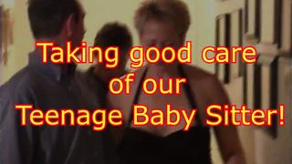 Hot mom and the Baby Sitter